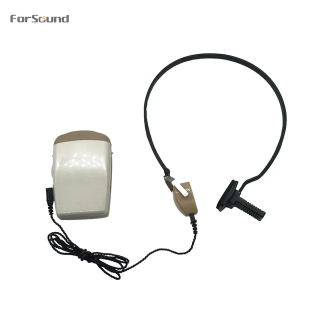 3 Pin Bone Conductor Hearing Aid Good As BAHA Pocket Hearing Aid Body Worn Hearing Aid BW