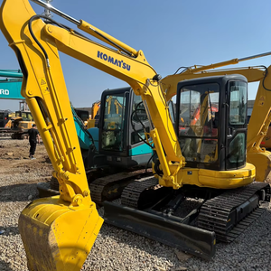 KOMATSU PC55 PC56 PC70 pelles excavatrices de petite taille 5.5 tonnes 5.6 tonnes 7 tonnes excavatrices d'occasion pelles sur chenilles à vendre - Product Image 1