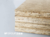 Panneaux de fibres de bois de première qualité vertes, panneaux OSB de 2 mm, 4/8 feuilles, sol à rainures et languettes, colle E0, surface finie, utilisation en intérieur
