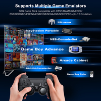 ELEBAO-Bâton de jeu rétro D6G, 64 Go, 10000, jeu x2 Lite, manette de jeu vidéo, 4K