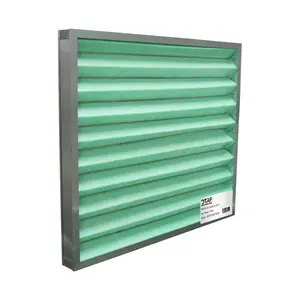 Famous Brand Supplier Customized Size Hot Sales G2 G3 G4 HVAC Clean Room Washable Pleated Air Filtration