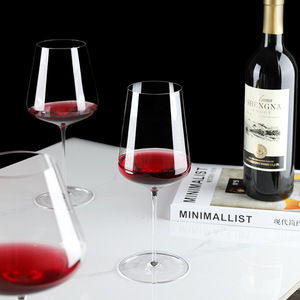 Design moderne personnalisé <span class=keywords><strong>Bordeaux</strong></span> tige mince verre à vin blanc verres à vin cristal de Bourgogne dégustation verre à vin personnalisé - Product Image 3