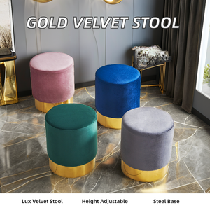 उच्च गुणवत्ता वाले मखमली आधुनिक भंडारण फुटपूल कार्यात्मक स्थान की बचत अनुकूलन योग्य लिविंग रूम बैठने - Product Image 2