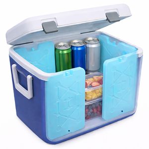 Packs de glace réutilisables pour glacières, packs de congélation minces, alternative durable à la glace sèche pour sacs isothermes 13x10 pouces - Product Image 3