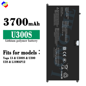 Новый оригинальный аккумулятор 3700 мАч U300s для Lenovo Yoga 13 U300S <span class=keywords><strong>U300</strong></span> U3S L10M4P12 - Product Image 2