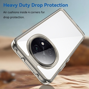 Colore creativo trasparente acrilico duro ibrido morbido TPU paraurti 2 in 1 custodia per telefono per Opo <span class=keywords><strong>A5</strong></span> Pro <span class=keywords><strong>Cover</strong></span> posteriore - Product Image 5