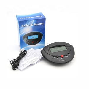 Giá rẻ nhất điện thoại có dây Chặn cuộc gọi để chặn không mong muốn thư rác cuộc gọi phiền toái cuộc gọi và người gọi ID hộp với đèn nền màu xanh - Product Image 5