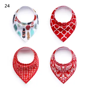 Bavoir en coton biologique pour bébé garçon, bandana avec motifs personnalisés, 1 pièce, offre spéciale, collection 2021