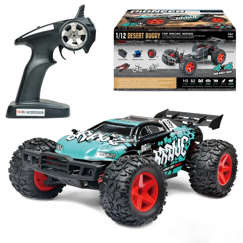 Adulti nuovi giocattoli 1/14 radiocomando per bambini principianti 60 km/h ad alta velocità rc 4x4 crawlers telecomando per monster truck