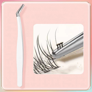 Haute qualité faux cils <span class=keywords><strong>pince</strong></span> à épiler or plume <span class=keywords><strong>pince</strong></span> pincement inoculation outil de maquillage pour les débutants artiste - Product Image 4
