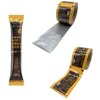 Film d'emballage de sachet de miel royal en plastique brillant de papier d'aluminium de 12g pour l'emballage de casse-croûte de chocolat de miel