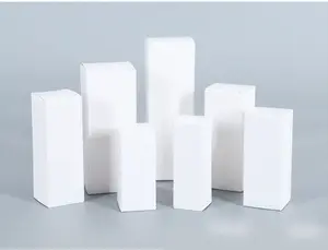 Emballages Cartons Custom Logo Kraft Paper Folding Packaging Box For Cosmetic
