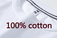 Camiseta masculina de algodão, 100% premium, impressa por logotipo personalizada, camisa grande