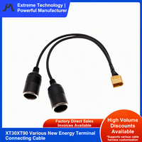 Câble de connecteur d'alimentation métallique M12, circulaire, industriel, automobile, pour capteur, IP67, 12V 4A, mâle, noir, 8 broches