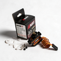 EMAX ES08MA II 12g Mini Analog Servo, Servo PWM Metal Gear untuk Robot RC & Model Pesawat Terbang