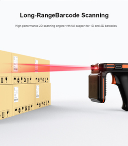 902-928mhz 15m gamma Epc Gen2 Uhf Rfid PDA portatile portatile lettore di Tag con Scanner 2D 1D per la gestione dell'inventario al dettaglio - Product Image 4