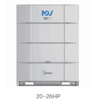 Onduleur commercial à haute efficacité climatiseur multi-split marque chinoise 25.2-303KW VRF/VRV système moteur automatique Midea VRF