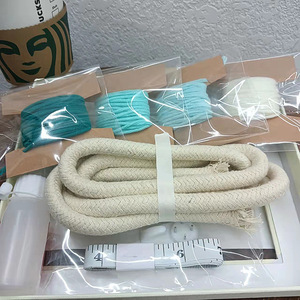 Fait à la main arc-en-ciel forme bohème tapisserie fil tissage Kit de bricolage salon chez l'habitant <span class=keywords><strong>chevet</strong></span> entrée décoration suspendue - Product Image 4