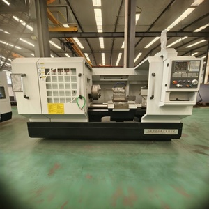 เครื่องทำเกลียวท่อ2แกนสำหรับงานหนักเครื่องกลึงโลหะ CNC QK1319เครื่องกลึงแนวนอนอัตโนมัติ Fanuc Siemens ระบบควบคุม GSK มอเตอร์หลัก - Product Image 1