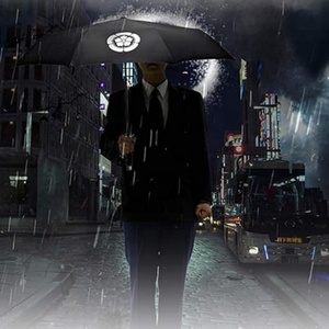 Proveedor Chino de Paraguas, Paraguas Samurai Plegable de Tres Secciones Personalizado con Tubo de Hierro y Marco de Madera, Diseño Minimalista Negro - Product Image 6