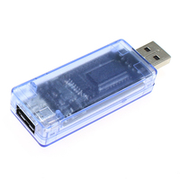 Probador de prueba de potencia móvil de capacidad de alimentación USB Medidor de voltaje y corriente USB Probador de capacidad de batería Medidores de corriente de voltaje