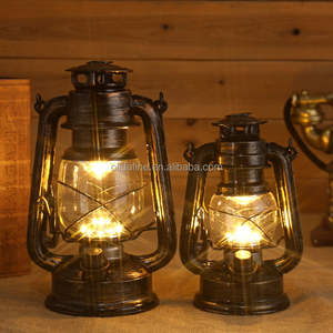 Lámpara de Camping Portátil Retro 2026, Linterna LED de Emergencia para Tienda de Campaña, con Batería Seca, Adornos de Hierro, Regulable - Product Image 4