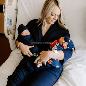 Mantas de Muselina de Rayón de Bambú para Bebé, <span class=keywords><strong>Bata</strong></span> de Maternidad y <span class=keywords><strong>Bata</strong></span> para Mamá - Product Image 2