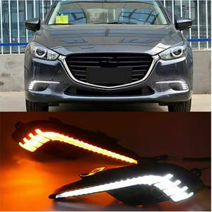 Đèn chạy ban ngày DRL cho Mazda 3 Axela 2017 2018 2019, đèn LED chạy ban ngày, đèn sương mù, vỏ đèn DRL, xi nhan, <span class=keywords><strong>12V</strong></span>, phụ tùng ô tô - Product Image 3