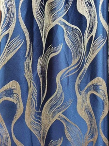 Vente en gros d'usine de tissus jacquard haute précision pour rideaux avec motifs artistiques et rideaux pour la maison - Product Image 3