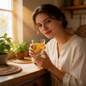 แก้วคริสตัลโบฮีเมียรักษ์โลก แก้วน้ำและแก้วทรงสูงแบบพกพา ดีไซน์คลาสสิก ขายส่ง - Product Image 6