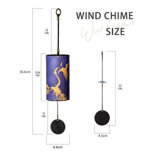 Hluru 9-Noten-Klangspiel aus Papier Einzigartiges Zeitgenössisches Design Blaues Musikinstrument Souvenir Geschenk Made in China 1000 - Product Image 3