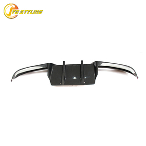 Difusor de Parachoques Trasero de Fibra de Carbono <span class=keywords><strong>Real</strong></span> para <span class=keywords><strong>Jaguar</strong></span> XE, Nuevo, Kit de Carrocería con Alerón de Escape - Product Image 6
