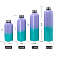 Accessoires de fitness YEWAY, bouteille d'eau en acier inoxydable, gourde isotherme sous vide, logo personnalisé, vente en gros, articles de sport