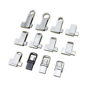 Nouvelle clé USB rotative mini en métal à double usage pour téléphone portable et ordinateur, 32G/16G, haute vitesse, transfrontalière, avec garantie d'un an - Product Image 1