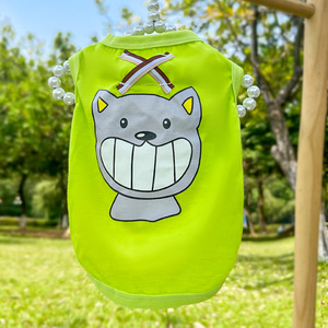 Pakaian hewan peliharaan musim panas kualitas baik Multi warna rompi anjing poliester berventilasi - Product Image 6