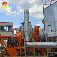 Planta Mezcladora de Concreto Asfáltico Pequeña, de Bajo Costo de Producción, Máquina Mezcladora de Asfalto Móvil