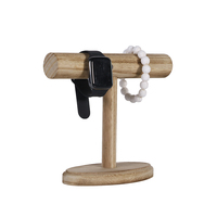 Vente chaude en bois massif bijoux bracelet présentoir détachable librement assemblé bracelet affichage accessoires