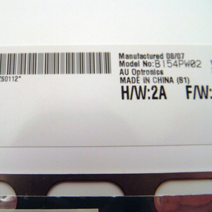 หน้าจอ LCD ที่เสถียรใหม่ B154PW02 V1 15.4นิ้ว1440*900 TFT - Product Image 2