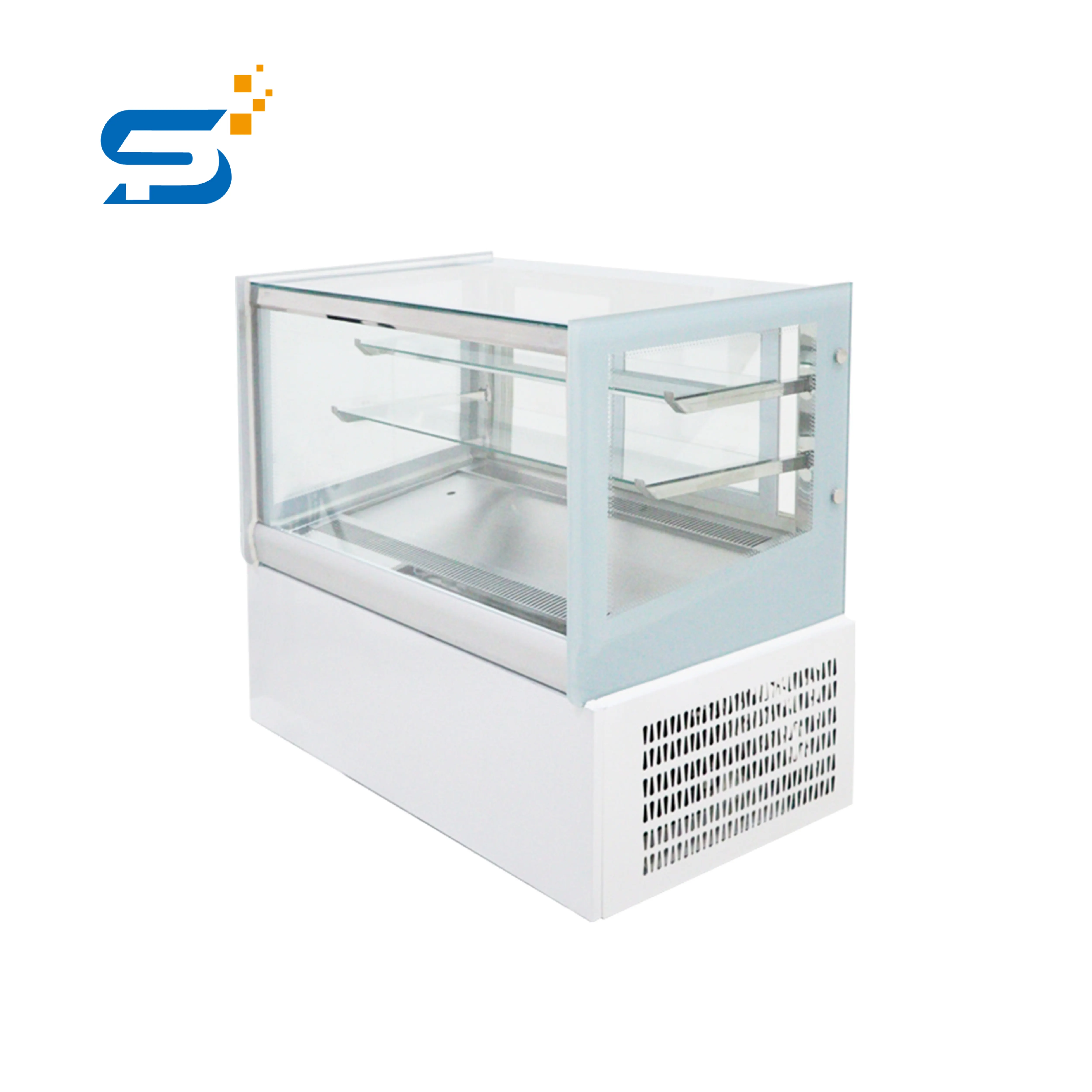 Prometheus freezer para superfície/café/loja/padaria, refrigerador, bolo, geladeira
