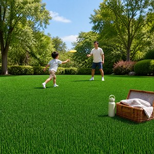 Césped <span class=keywords><strong>Artificial</strong></span> para <span class=keywords><strong>Terraza</strong></span>, Balcón y Exteriores, Resistente a la Decoloración y a la Intemperie - Product Image 6