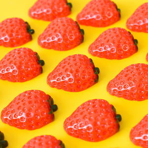 Accesorios de Resina con Forma de Frutas (Fresa, Uva, Sandía, Plátano, Naranja) para Decoración de Carcasas de Celulares - Product Image 4