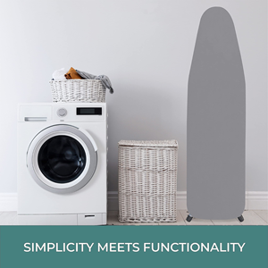 Housse <span class=keywords><strong>de</strong></span> table à repasser en coton avec <span class=keywords><strong>coussin</strong></span> résistant à la chaleur <span class=keywords><strong>de</strong></span> haute qualité, durable et pliable pour un <span class=keywords><strong>repassage</strong></span> lisse et sans plis - Product Image 6