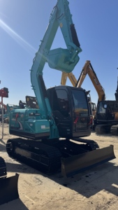 Excavadora Kobelco SK75-8 SK60R SK70R Usada en Japón de Buen Rendimiento, Excavadora de 7 Toneladas con Motor, Caja de Cambios, Bomba, PLC, Bajo Precio, EPA, CE - Product Image 4