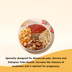 Té Herbal <span class=keywords><strong>EKON</strong></span> para Calentar el Útero, Mejora la Salud Femenina, Alivia el Dolor Menstrual, Equilibrio Hormonal y Fertilidad, Paquete de Regalo con 20 Bolsitas de Té - Product Image 2