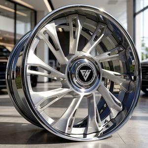 Nouvelles jantes en alliage d'aluminium forgé FHJ/OEM à rayons multiples, <span class=keywords><strong>2</strong></span> pièces, 5x120mm, 17-24 pouces, à déport profond, RR4 RR21 <span class=keywords><strong>Wraith</strong></span> pour voitures particulières, garantie 5 ans - Product Image 2
