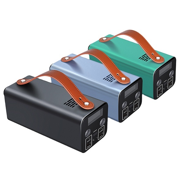 2026 New 150W Portable Power Station, Colorful Metal Casing 40000-60000mAh Power Bank AC Outlet for Camping/Home Backup