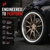 Rines Multirradio Cóncavos Profundos Forjados a Medida con Ajuste Agresivo para BMW M2 M3 Toyota GR86 Nissan Z Model 3 Lexus IS350