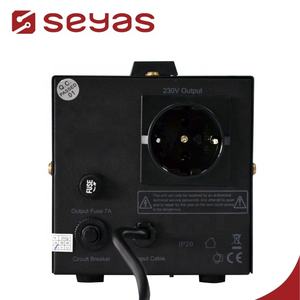 Mini régulateur de relais de Type bureau <span class=keywords><strong>500</strong></span>/1000VA 220V/230V affichage numérique Style européen AVR/AVS/DVS - Product Image 3