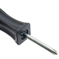 Mini tournevis de poche en aluminium à double extrémité 2-en-1 magnétique multi-bits 2 voies