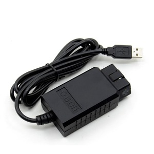 Lecteur de code OBD2 <span class=keywords><strong>ELM327</strong></span> V1.5 USB pour voiture, décodeur de diagnostic automobile pour ordinateur, compatible avec Windows - Product Image 2